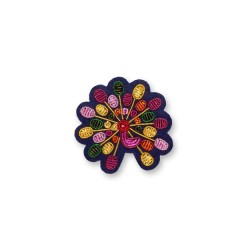 Broche Multico-Paon - Macon...